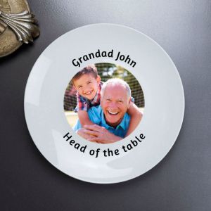 Personalised Photo & Message Ceramic Plate