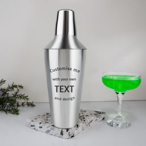 Custom 800ml stainless steel cocktail shaker