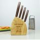 The Sharpest 4pc Wooden Knife Set