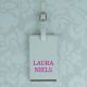 Personalised Name White Luggage Tag