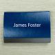 Personalised Name Blue Card Holder