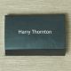 Personalised Name Grey Card Holder