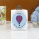 Hot Air Balloon Personalised Money Bank