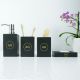 Stylish Black Sand Bathroom Set