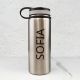 Scripted Name Metal Sports Bottle