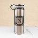 Monogram Art Deco Metal Sports Bottle