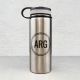 Circular Monogram Metal Sports Bottle