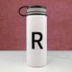 Monogram White Sports Bottle