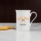 Traditional Crest Personalised Bone China Mug