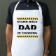 Caution personalised apron