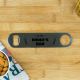 Personalised home bar stainless steel bottle opener