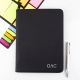 Monogram Black Personalised Compendium