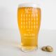 One Off Personalised Beer Glass 570ml