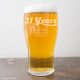 Personalised Birthday Pint Glass 570ml