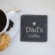 Personalised Star Slate Coasters