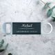 Wedding engraved black leatherette personalised bottle opener