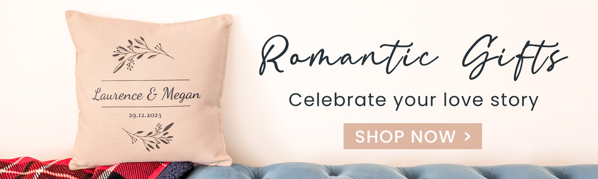 Personalised romantic gifts